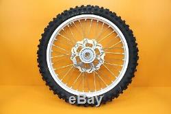 2002 02-08 YZ125 YZ250 OEM Complete Front Rear Wheel Set Rim Spokes Rotor