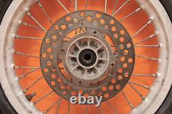 2002 02-23 RM85 RM 85 OEM Front Rear Wheel Set Hub Rim Spokes Tire Center 14/17