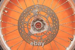 2002 02-23 RM85 RM 85 OEM Front Rear Wheel Set Hub Rim Spokes Tire Center 14/17