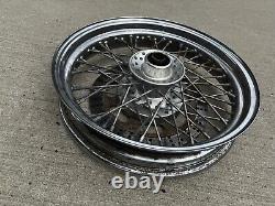 2002 KAWASAKI Vulcan 1500 VN1500 Classic Front Rear Wheel Rim Tire