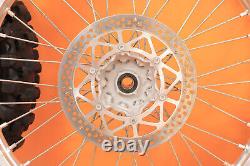 2003 01-08 RM250 RM 250 OEM Front Rear Wheel Set Hub Rim Spokes Tire 21/19