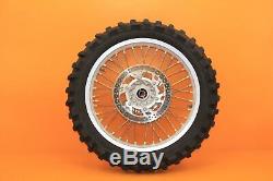 2003 03-18 WR450F WR250F Excel Front Rear Wheel Set Hub Rim Spokes Tire Rotor