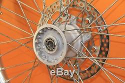 2003 03-18 WR450F WR250F Excel Front Rear Wheel Set Hub Rim Spokes Tire Rotor