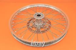 2003 03 KX125 KX 125 OEM Front Rear Wheel Set Hub Rim Spokes Center Rotor 19/21