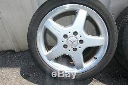 2003 Mercedes W208 Clk430 Conve #123 Rims 17 Wheels Rim Set Amg 5-spoke Tires