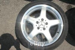 2003 Mercedes W208 Clk430 Conve #123 Rims 17 Wheels Rim Set Amg 5-spoke Tires