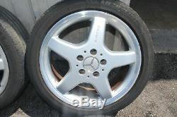 2003 Mercedes W208 Clk430 Conve #123 Rims 17 Wheels Rim Set Amg 5-spoke Tires