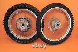 2004 01-11 YZ250 YZ 250 OEM Front Rear Wheel Set Hub Rim Spoke Tire Center 19/21