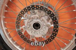 2004 01-11 YZ250 YZ 250 OEM Front Rear Wheel Set Hub Rim Spoke Tire Center 19/21