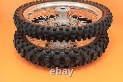 2004 01-11 YZ250 YZ 250 OEM Front Rear Wheel Set Hub Rim Spoke Tire Center 19/21