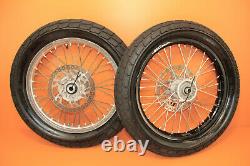 2004 02-08 YZ250F YZ250 FLAT TRACK Wheel Set Front Rear Hub Rim Spokes Tires