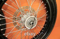 2004 02-08 YZ250F YZ250 FLAT TRACK Wheel Set Front Rear Hub Rim Spokes Tires