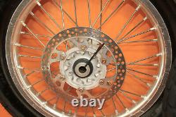 2004 02-08 YZ250F YZ250 FLAT TRACK Wheel Set Front Rear Hub Rim Spokes Tires