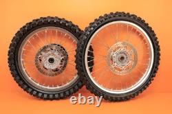 2004 02-08 YZ250F YZ 250F OEM Front Rear Wheel Set Hub Rim Spoke Tire Center