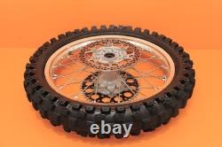2004 02-08 YZ250F YZ 250F OEM Front Rear Wheel Set Hub Rim Spoke Tire Center