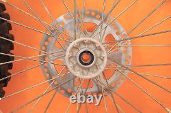 2004 04-07 KX250 KX 250 OEM Front Rear Wheel Set Hub Rim Spokes Tire Center