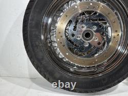 2004 Harley Road King Touring Classic OEM Front Rear Wheel Rim Tire Spoked 16