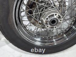 2004 Harley Road King Touring Classic OEM Front Rear Wheel Rim Tire Spoked 16