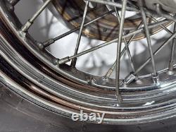 2004 Harley Road King Touring Classic OEM Front Rear Wheel Rim Tire Spoked 16