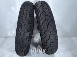 2004 Harley Road King Touring Classic OEM Front Rear Wheel Rim Tire Spoked 16