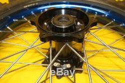 2004 Yamaha Yz250 Yz 250 Warp 9 Front Rear Wheels Rim Tire Hub Spokes Set