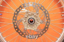 2005 02-14 KTM 250 SX 250SX Front Rear Wheel Set Hub Rim Spoke Tire Center Rotor