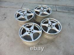 2005-2011 Ferrari 612 Scaglietti Front Rear 5 Spoke Alloy Wheel Rim Set 194186