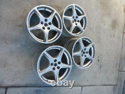 2005-2011 Ferrari 612 Scaglietti Front Rear 5 Spoke Alloy Wheel Rim Set 194186