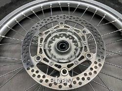 2005 OEM Yamaha YZ450f YZ250f Takasago Set Front Rear Wheels Rim Tire Hub Spokes