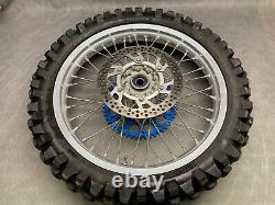 2005 OEM Yamaha YZ450f YZ250f Takasago Set Front Rear Wheels Rim Tire Hub Spokes