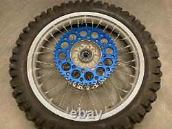 2005 OEM Yamaha YZ450f YZ250f Takasago Set Front Rear Wheels Rim Tire Hub Spokes