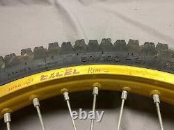 2005 Yamaha YZ450f YZ GOLD Excel Set Front Rear Wheels Rim Tire Hub Spokes Set