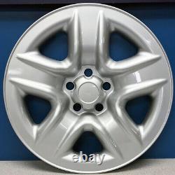 2006-2012 Toyota RAV4 # 7975P-S 17 5 Spoke Silver Wheel Skins / HUBCAPS SET/4