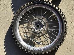 2006 YZ250F YZ 450F 125 250 EXCEL Wheels Rims Wheel Rim Hub Disc Spokes 01-13