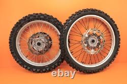 2007 02-11 YZ250 YZ 250 OEM Front Rear Wheel Set Hub Rim Spoke Tire Center 19/21