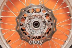 2007 02-11 YZ250 YZ 250 OEM Front Rear Wheel Set Hub Rim Spoke Tire Center 19/21 2007 02-11 YZ250 YZ 250 OEM Front Rear Wheel Set Hub Rim Spoke Tire Center 19/21