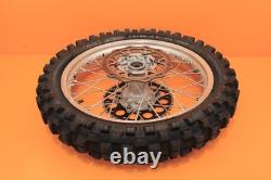 2007 02-11 YZ250 YZ 250 OEM Front Rear Wheel Set Hub Rim Spoke Tire Center 19/21