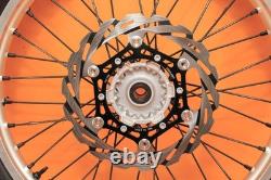 2007 02-11 YZ250 YZ 250 OEM Front Rear Wheel Set Hub Rim Spoke Tire Center 19/21