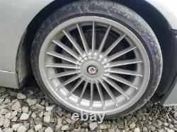 2007 08 Alpina B7 Oem 21 Inch Wheel Set Front And Rear With Caps 20 Spoke Silver