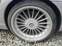 2007 08 Alpina B7 Oem 21 Inch Wheel Set Front And Rear With Caps 20 Spoke Silver