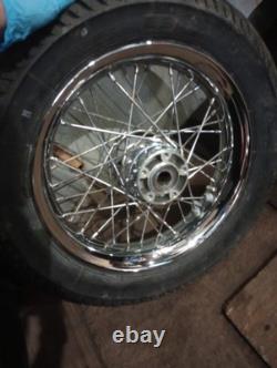 2007-2011 Harley-Davidson FLHR Road King OEM 16x3.00 front Spoke Wheel Dunlop