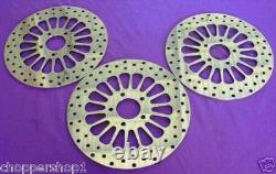 2008'-2013' Super Spoke Dual Fronts/rear Harley 11.81 (300 Mm) Flhr Road King