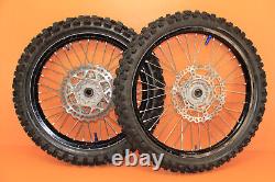 2009 09-13 YZ250F YZ 250F EXCEL Front Rear Wheel Set Hub Rim Spokes Tire Center