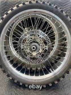 2009 09-13 YZ250F YZ 250F OEM Front Rear Wheel Set Hub Rim Spokes Tire Center