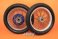 2009-2013 YZ250F YZ 250F FLAT TRACK 19 Front Rear Wheel Set Hub Rim Spokes Tire