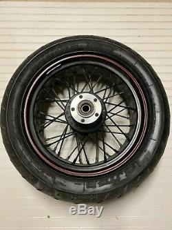 2010-17 Victory XC XR Hardball Used Front & Rear Spoke Wheel and Tire Set
