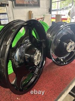 2010-2017 Harley Davidson Street Road Glide 5 Spoke Front 8x3.5 & REAR