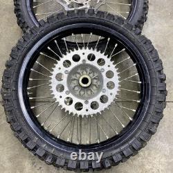 2010 2020 Kawasaki KX250F KX 250f Front Rear Wheel Tire Tim Hub Assembly Set