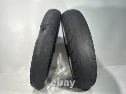 2011 Harley Sportster XL1200N 1200 OEM Front Rear Wheel Rim Tire Spoked 16 19