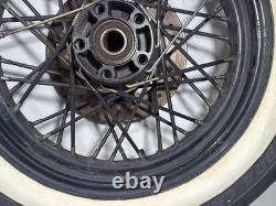 2011 Harley Sportster XL1200N 1200 OEM Front Rear Wheel Rim Tire Spoked 16 19